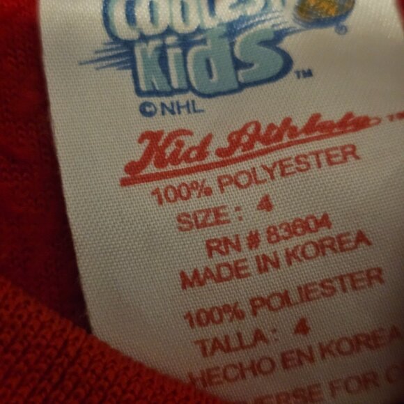 Coolest Kids NHL Vintage 90s Florida Panthers Fleece Shirt 4 - Picture 4 of 6